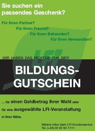 LFI Gutschein LFI Gutschein