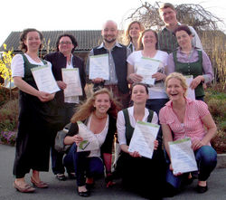 Zertifikatslehrgang Buschenschank  2012