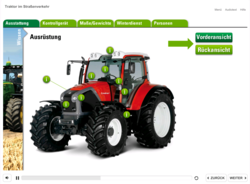 Traktor im Stra�enverkehr � LFI O�