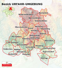 Karte Urfahr-Umgebung (www.doris.eu) &copy; DORIS, Land Ober�sterreich Geoinformation