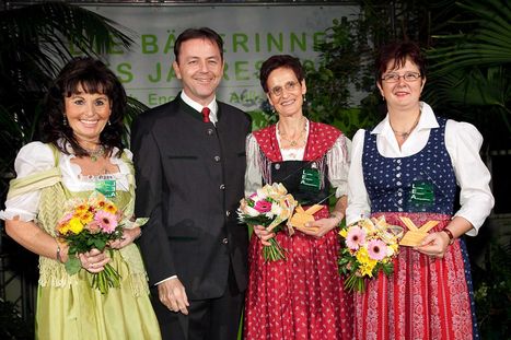 Die Bäuerinnen des Jahres 2009 © Kern/Lebensministerium Die Bäuerinnen des Jahres 2009 © Kern/Lebensministerium