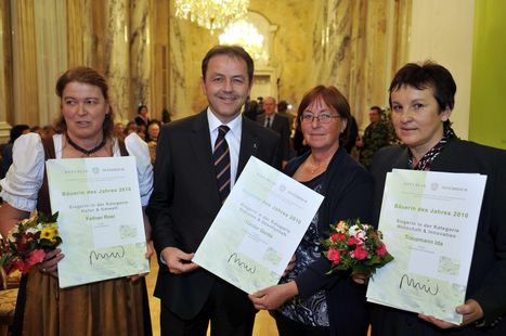 B�uerinnen des Jahres 2010 &copy; BMLFUW
