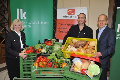Pressefr�hst�ck zum Thema "Lebensmittel sind kostbar" 5048 &copy; Bernhard Michal