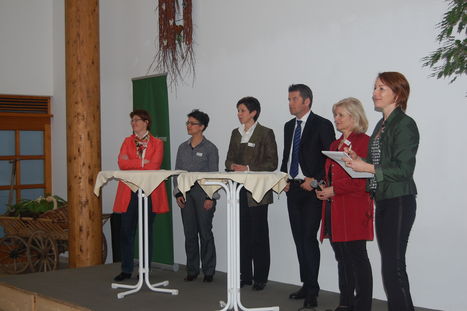 Podiumsdiskussion zum Thema Image und  Markenbildung &copy; ARGE B�uerinnen