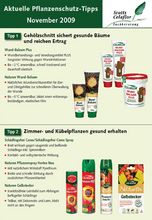 Pflanzenschutz-Tipps November 2009 2 &copy; Archiv
