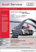 Audi Service Aug-Sept Seite1 &copy; Archiv